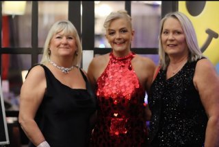 Shona's Red & Black Ball