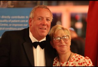 Shona's Red & Black Ball