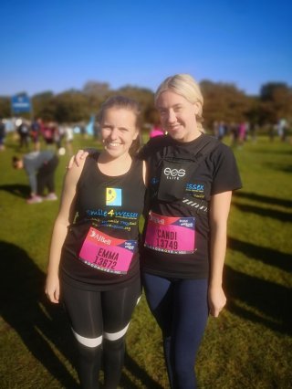 Emma & Kirsty's Great South Run 