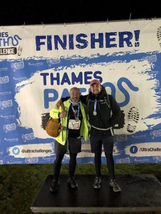 Will and Steve's Thames Path Challenge